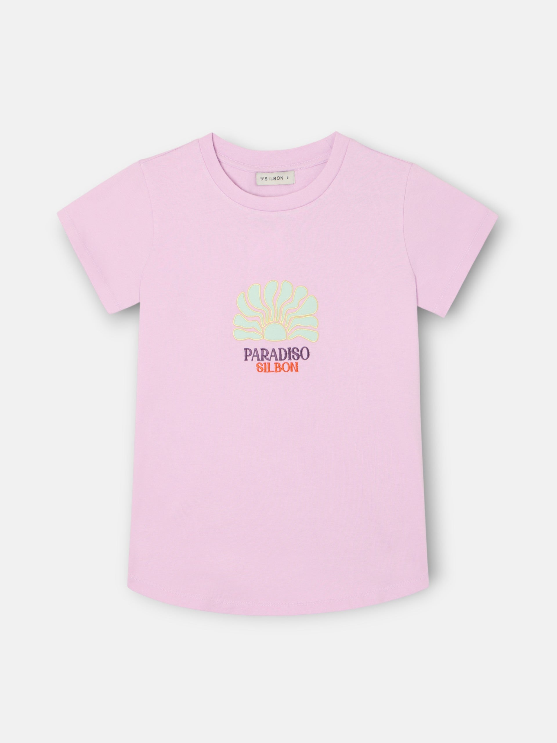 Women's Paradiso purple t-shirt