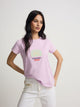 Women's Paradiso purple t-shirt
