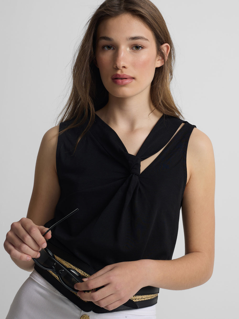 Camiseta woman nudo negra