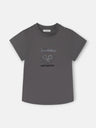 Camiseta woman roll out have a nice day negra