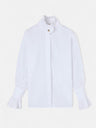 White shirt with cuff detail