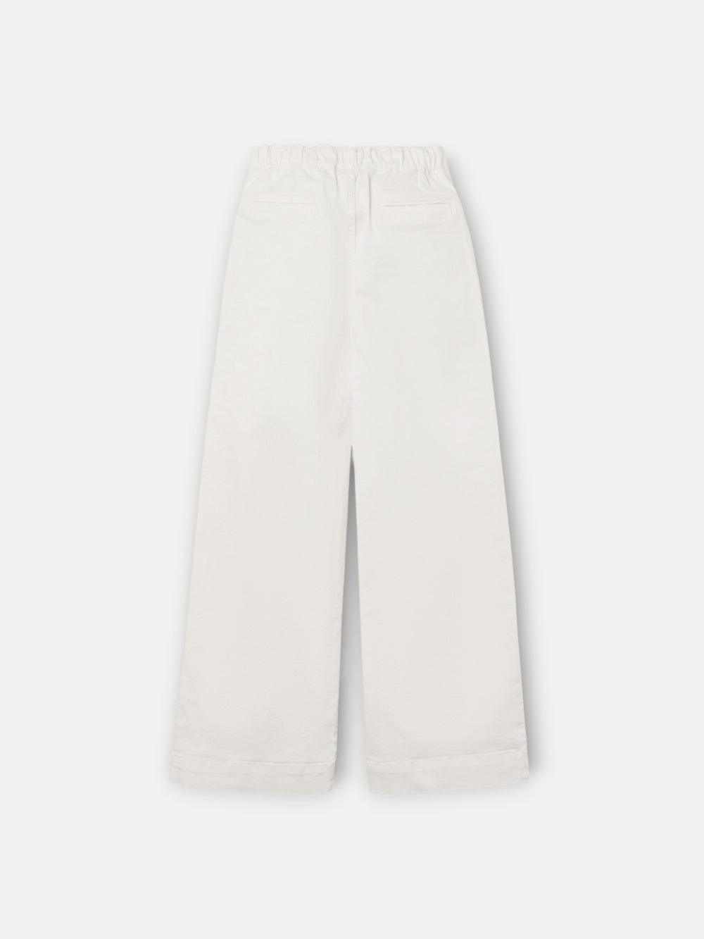 Pantalon girl marinero blanco