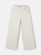 Pantalón denim crudo
