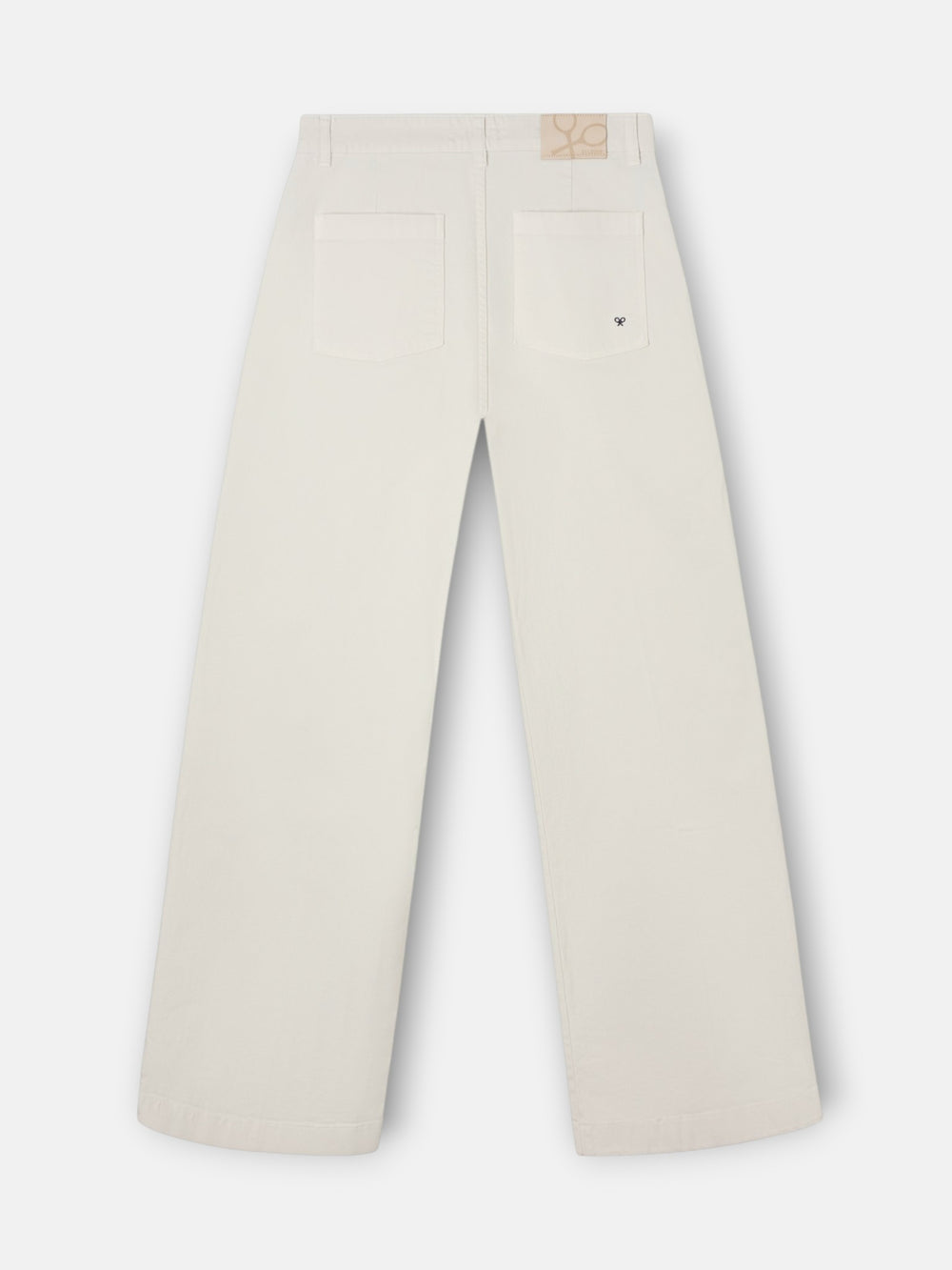 Pantalón denim crudo