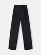 Pantalon lino negro