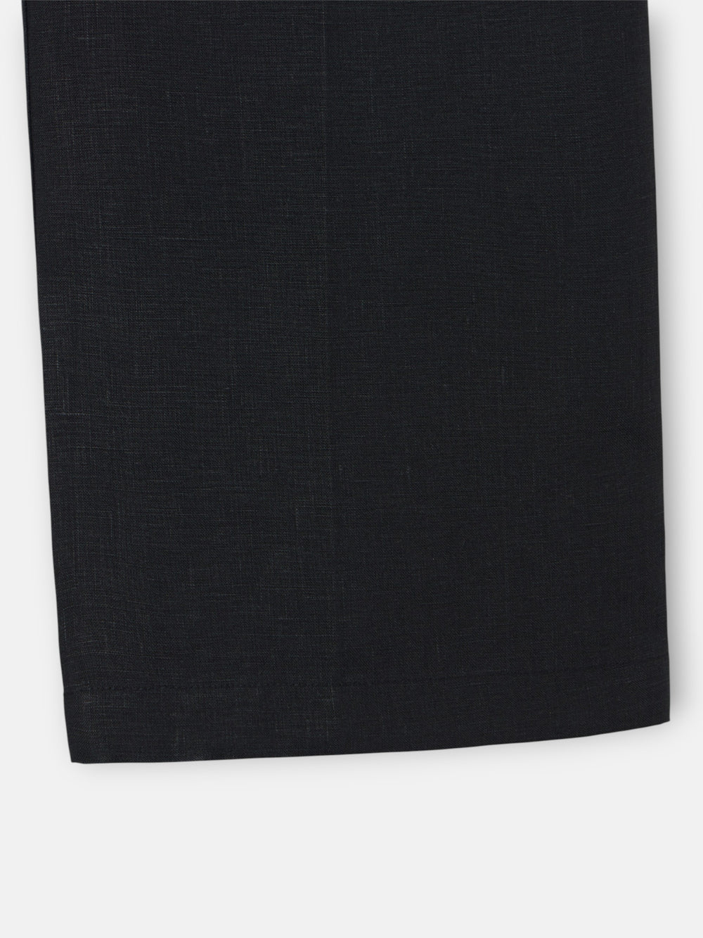 Calças de linho pretas