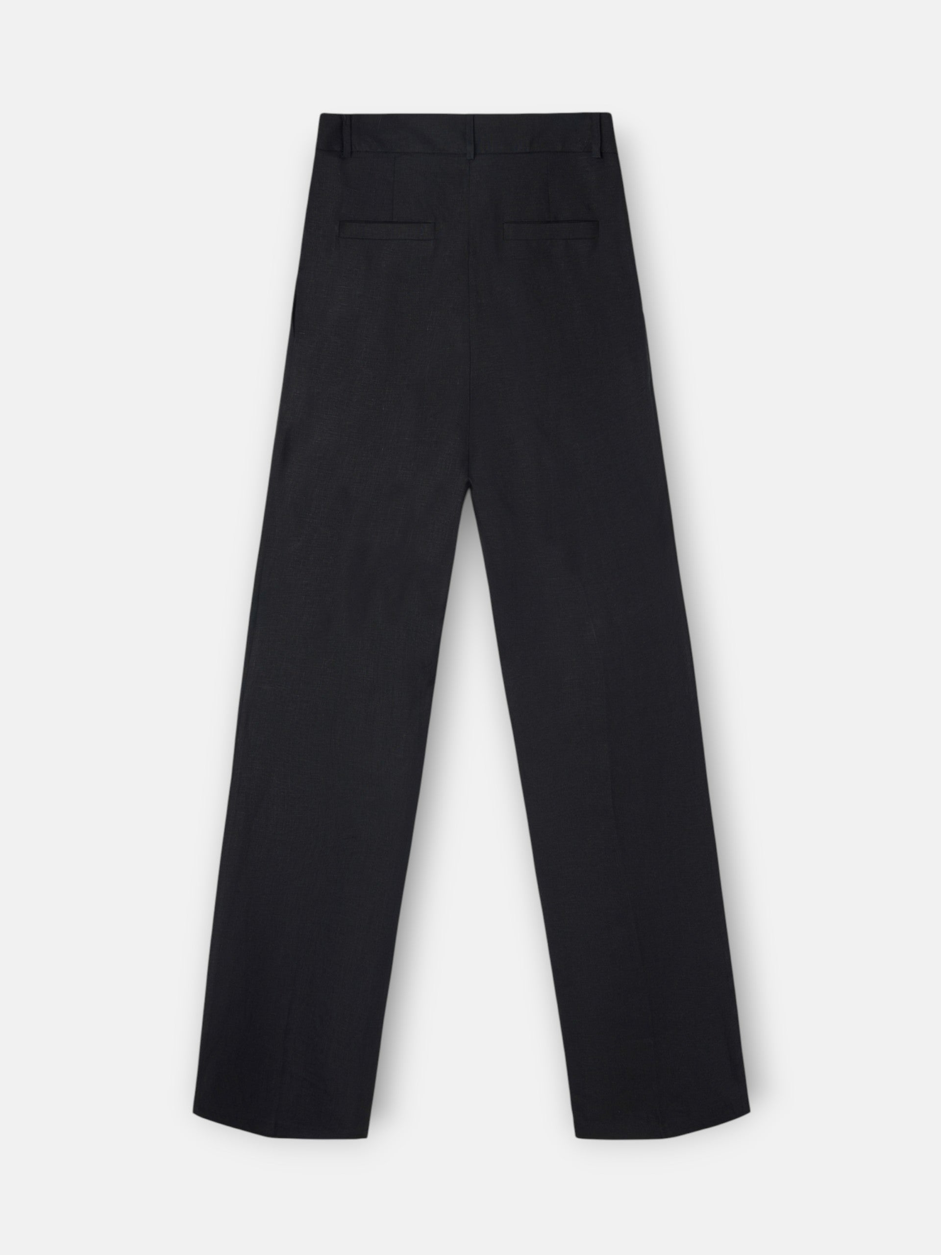 Pantalon lino negro