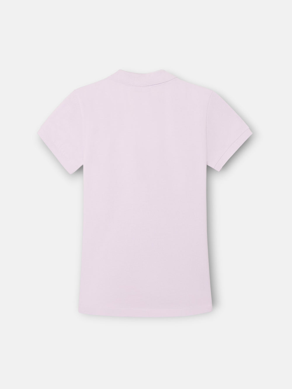 Classic lilac polo shirt for women