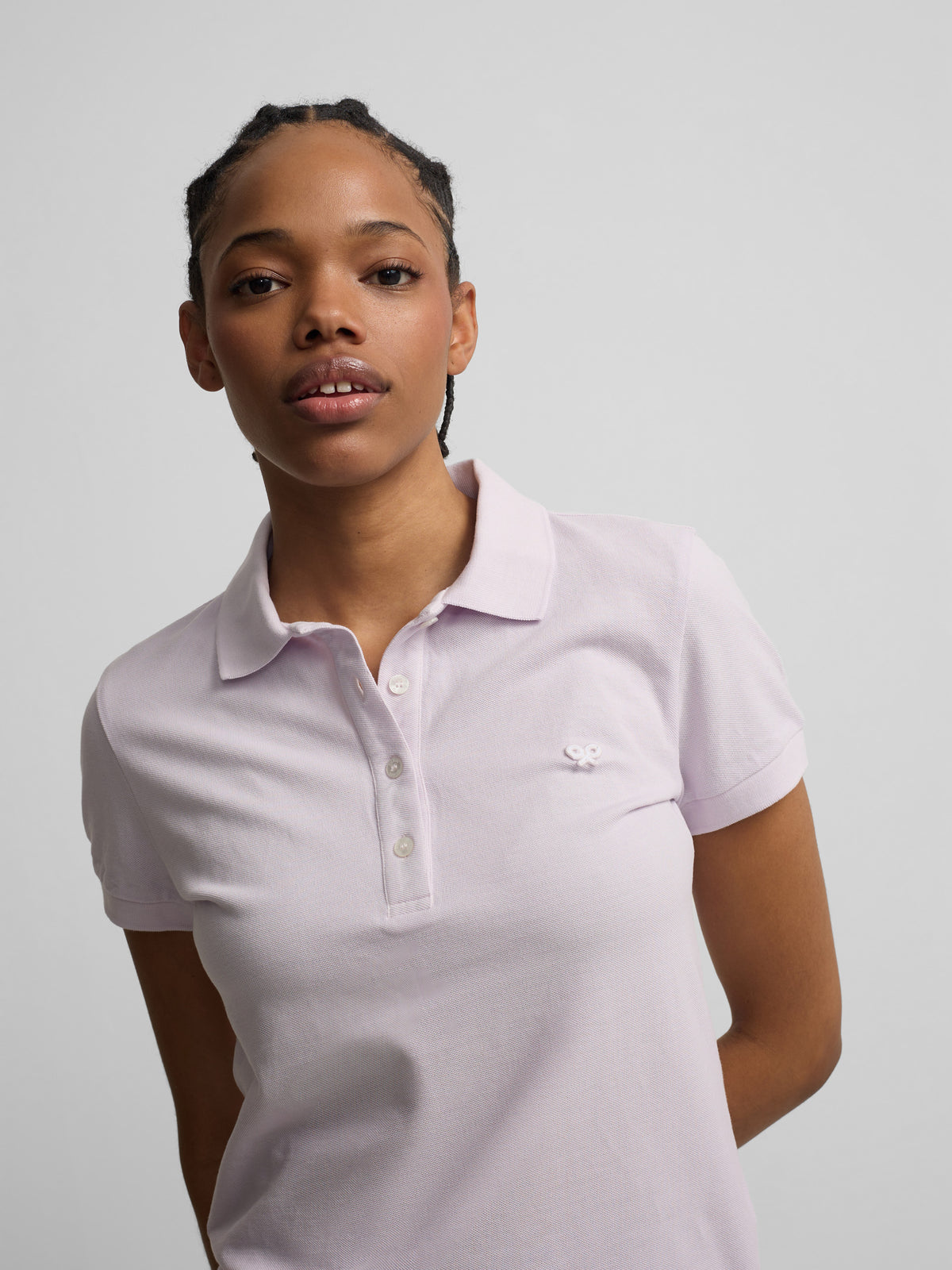 Polo woman clasico lila