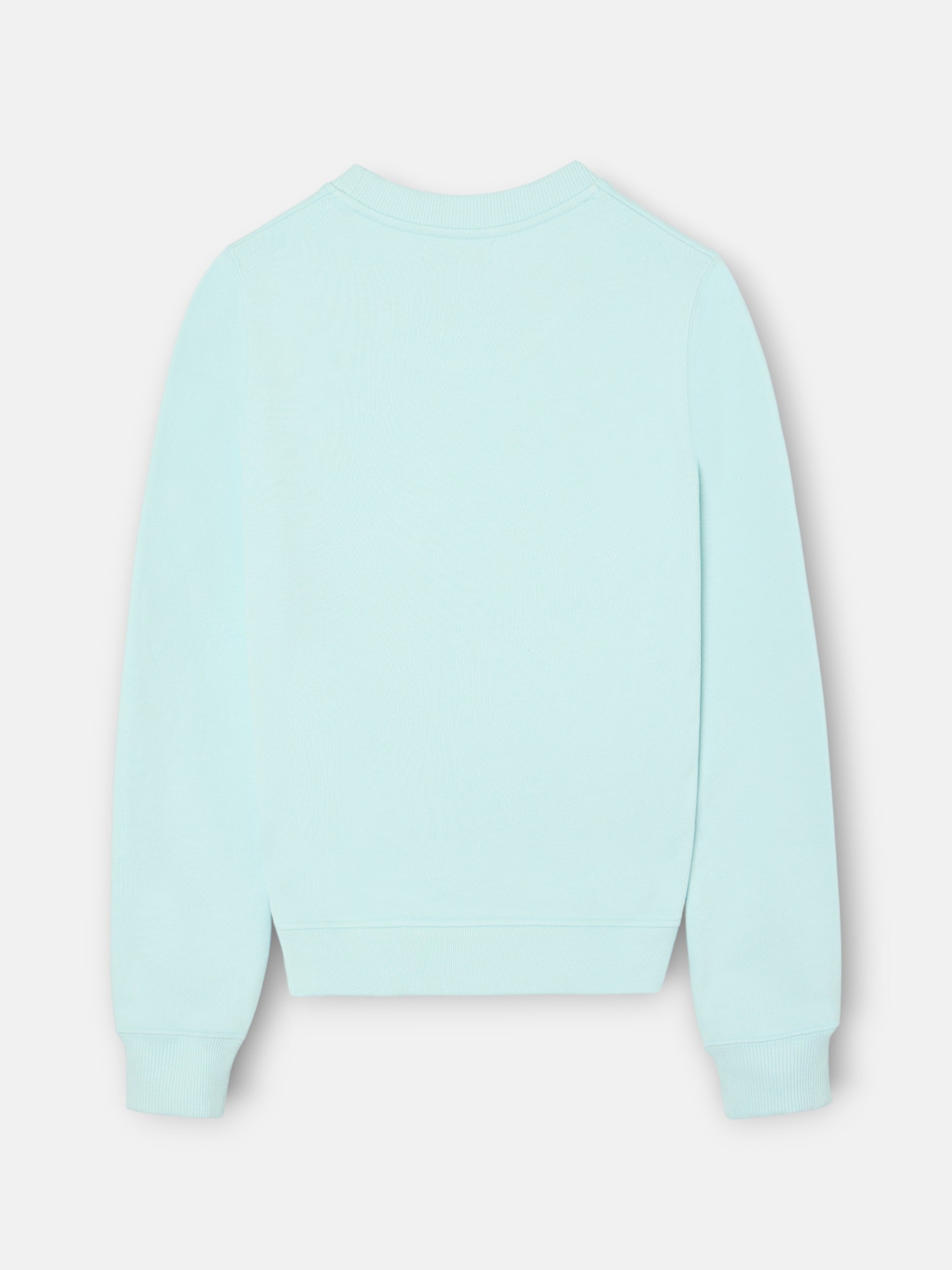 Sudadera woman detalle cuerdas verde agua