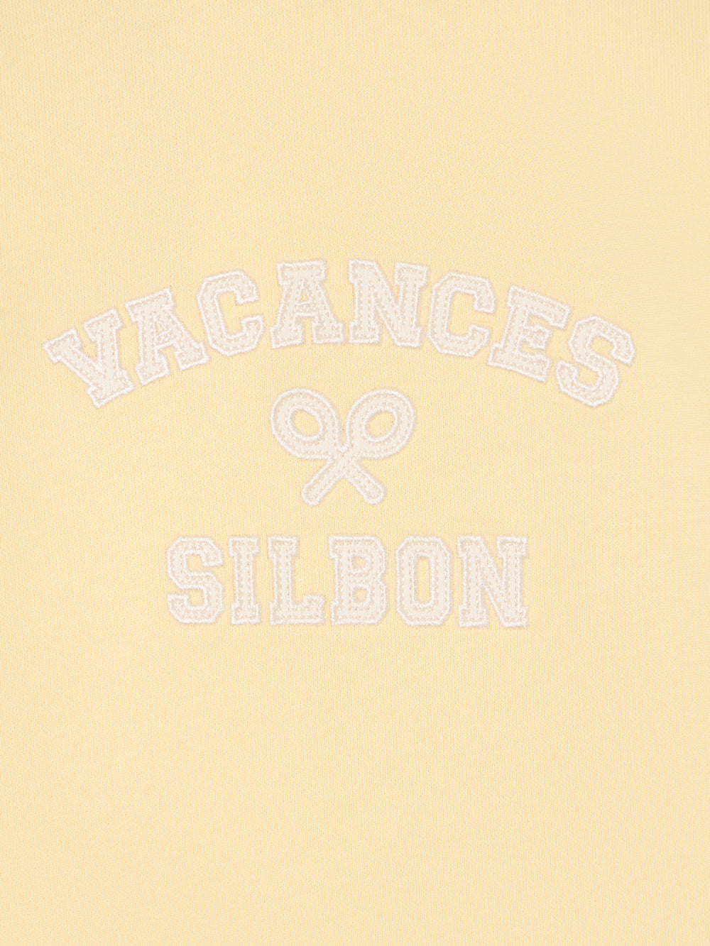 Sweat-shirt pour femme avec cordon de serrage jaune