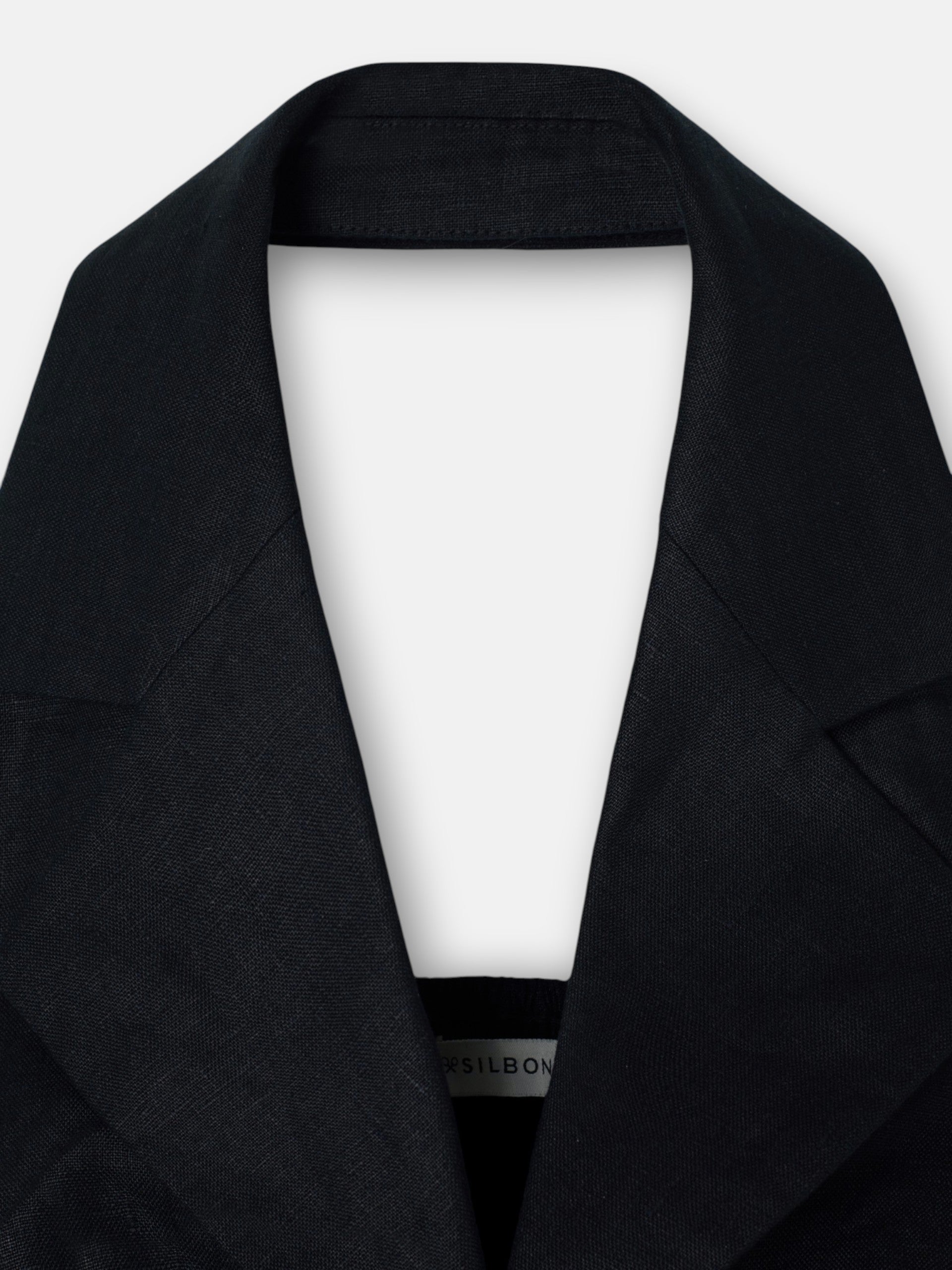Mono halter lino negro