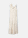 Vestido lencero lunares blanco y negro