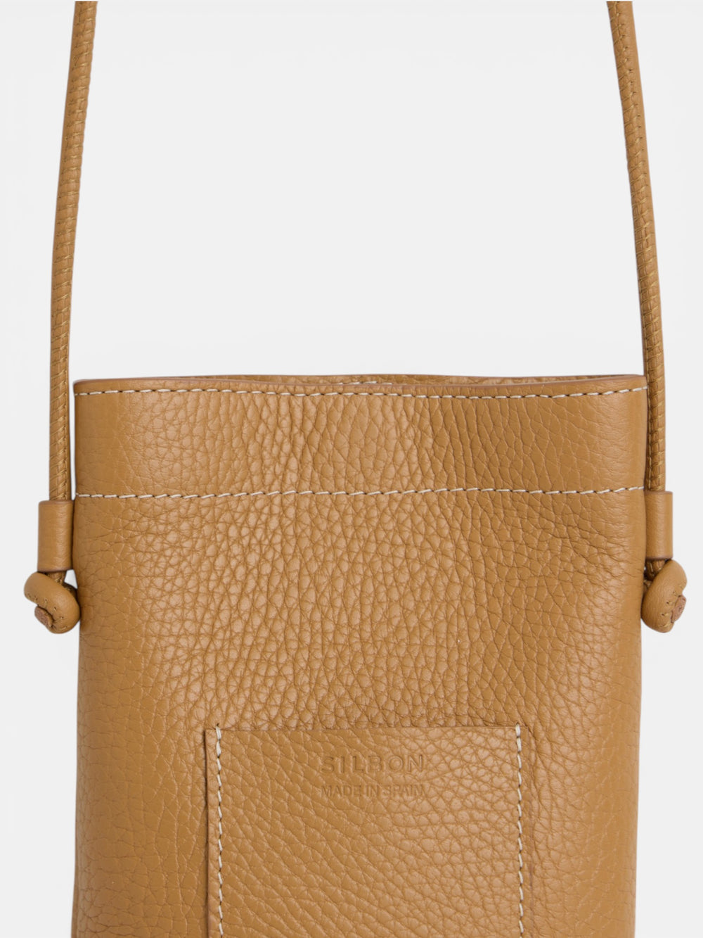 Minibolso nudo camel