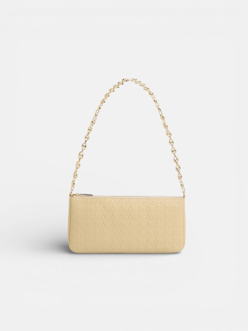 Bolso silbon cadena arena