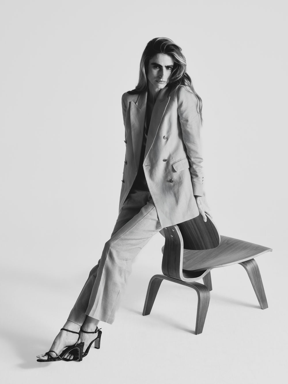 Americana clasica cruzada coral