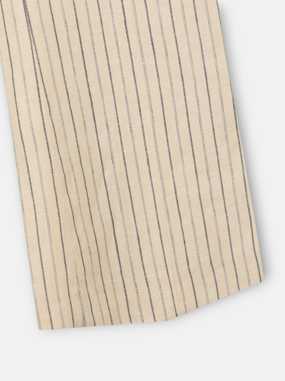 Pantalon crudo rayas azules