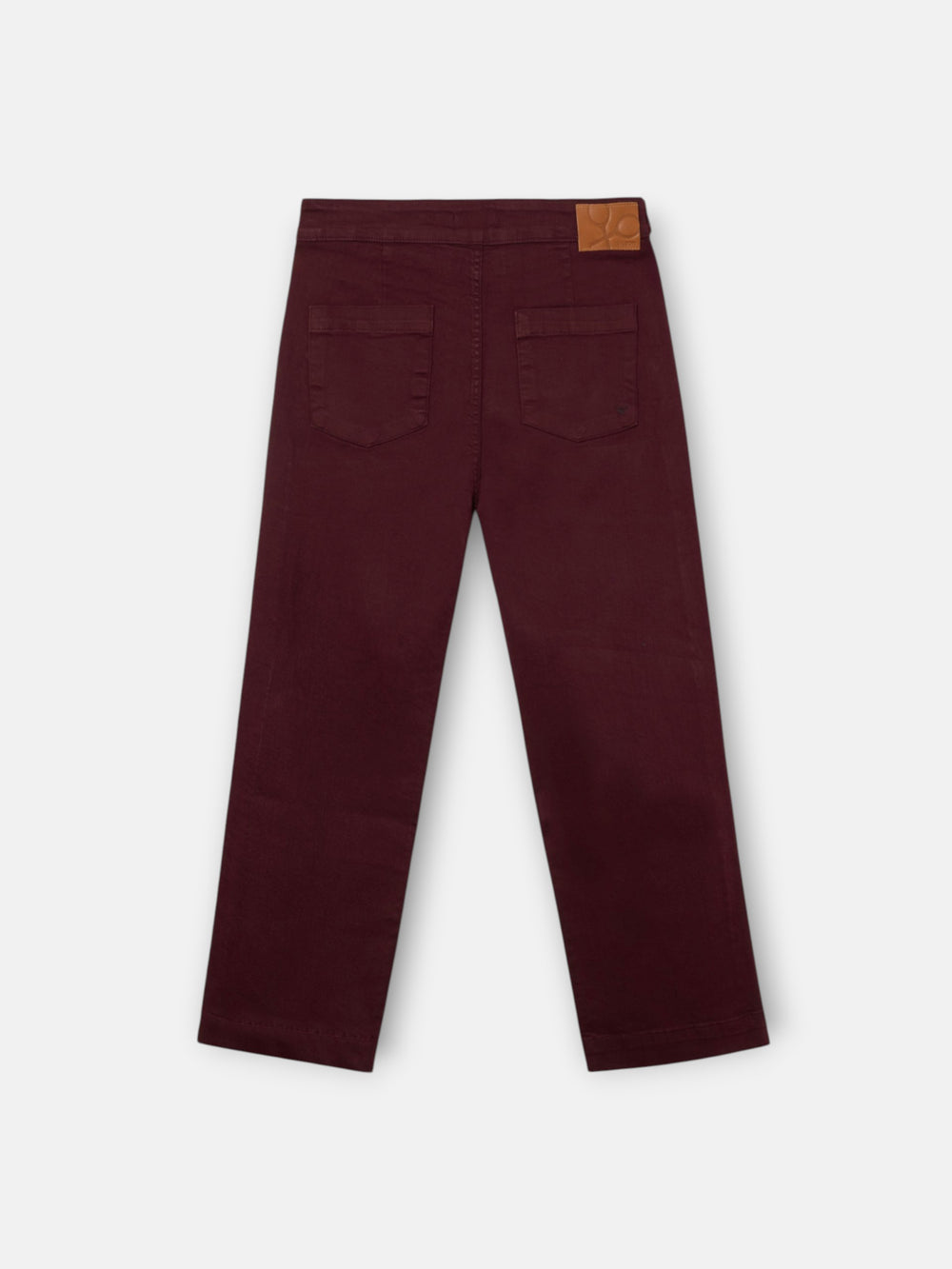 Burgundy sailor pants