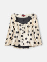 Chaqueta CaprilexSilbon mikado lunar negro