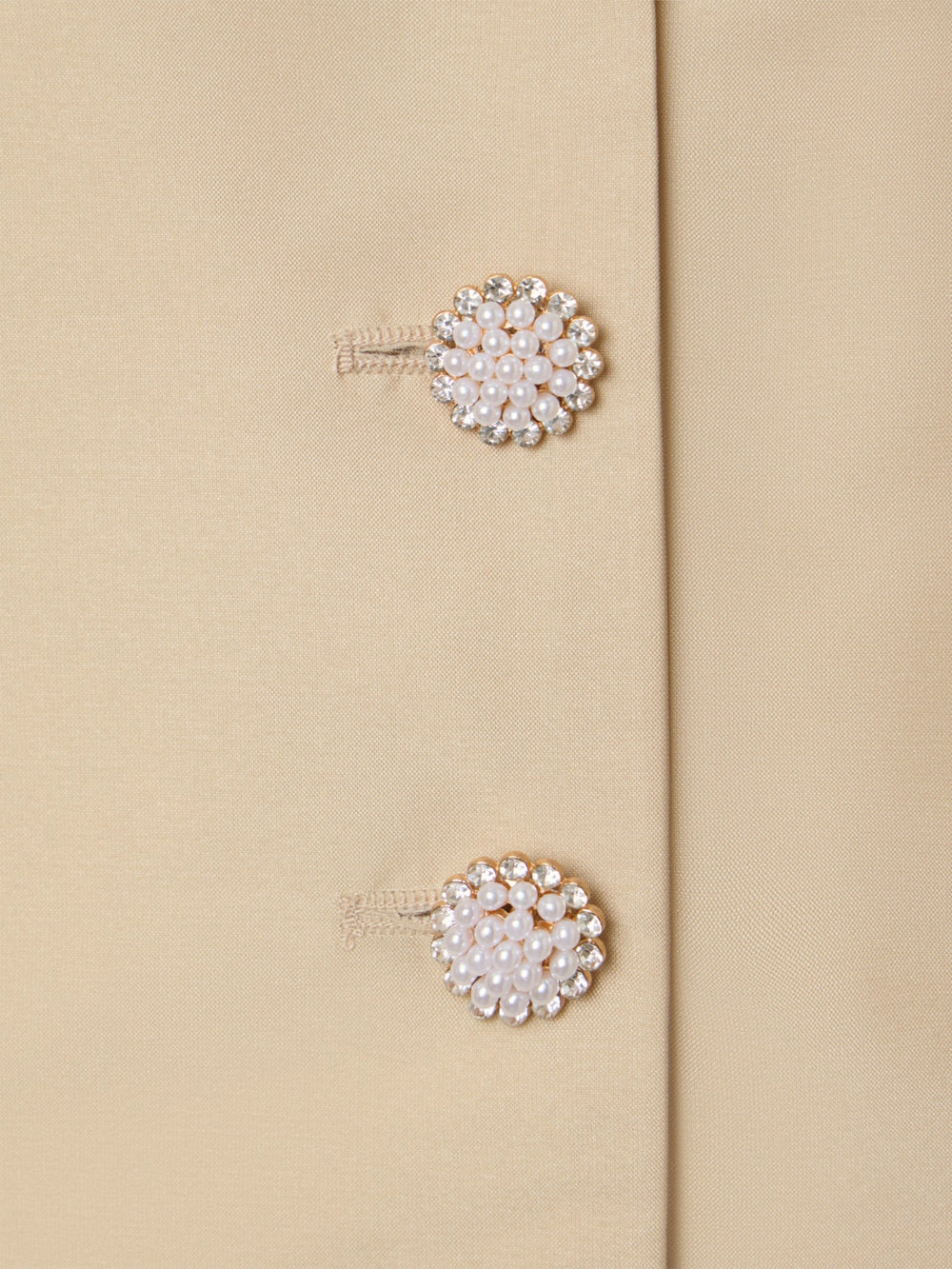 Event collection beige lantern sleeve blouse