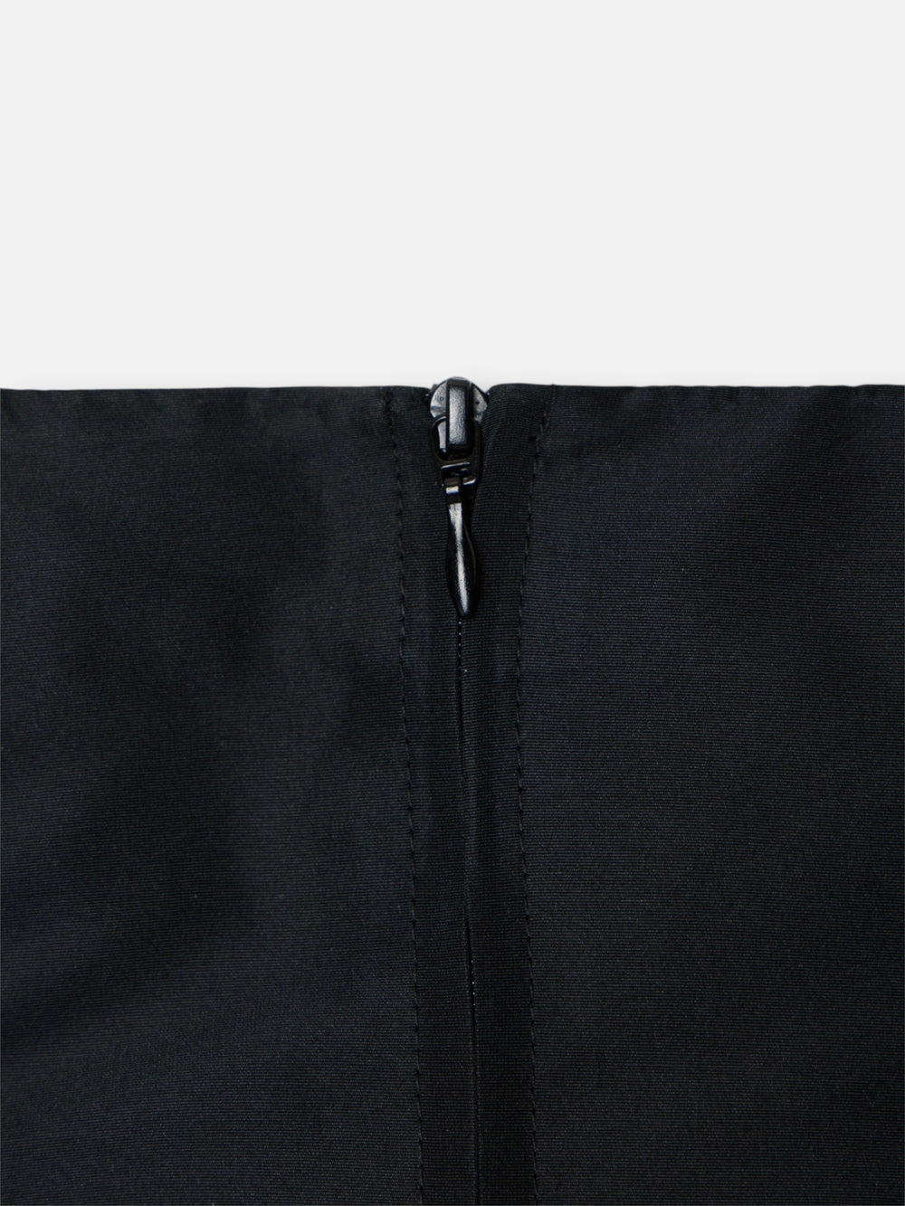 Top CaprilexSilbon tafeta negra