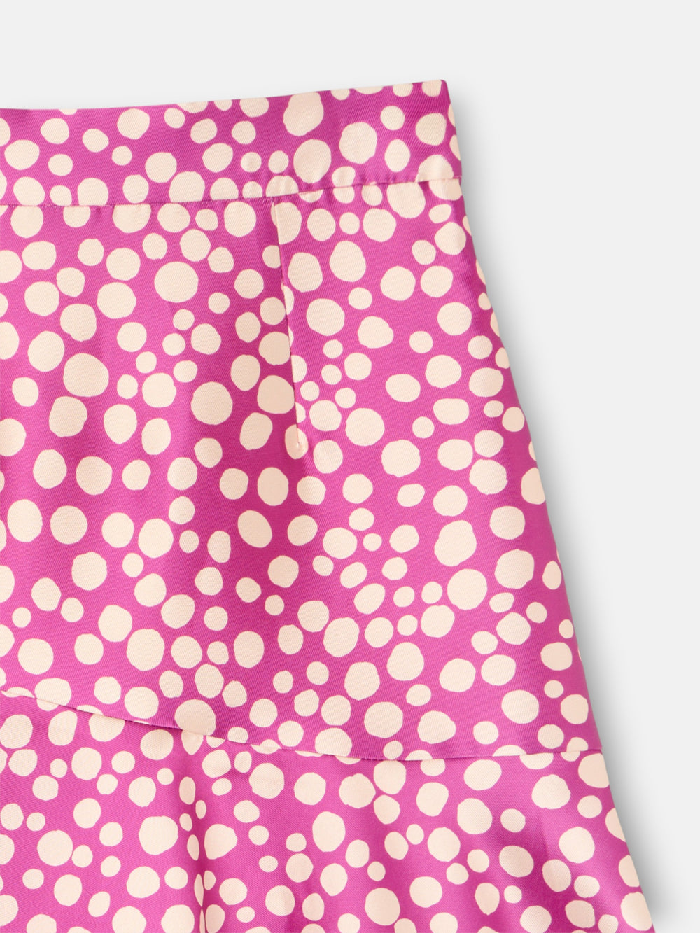 Purple Print Midi Skirt from Event Collection