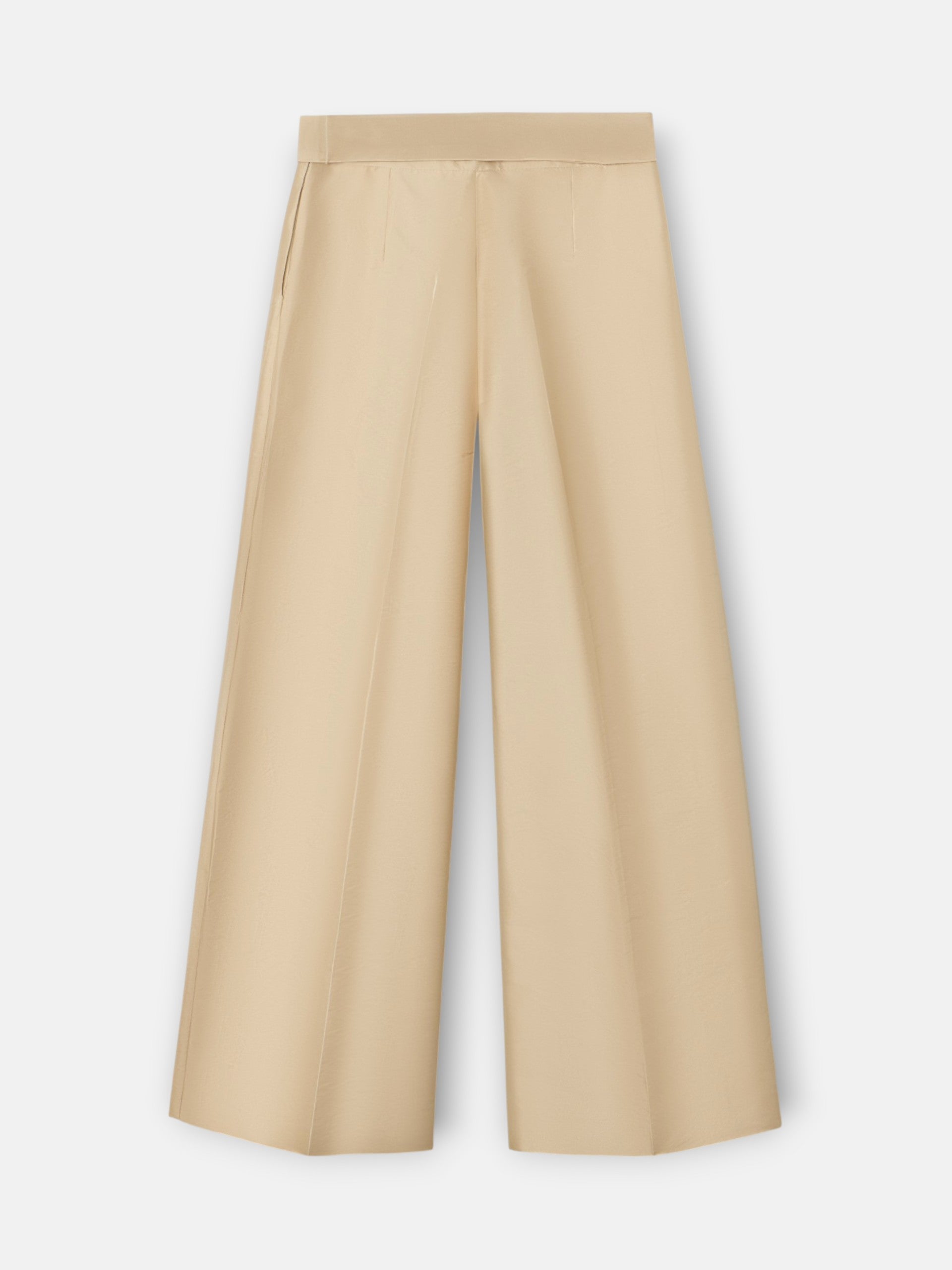 Event collection beige taffeta pants