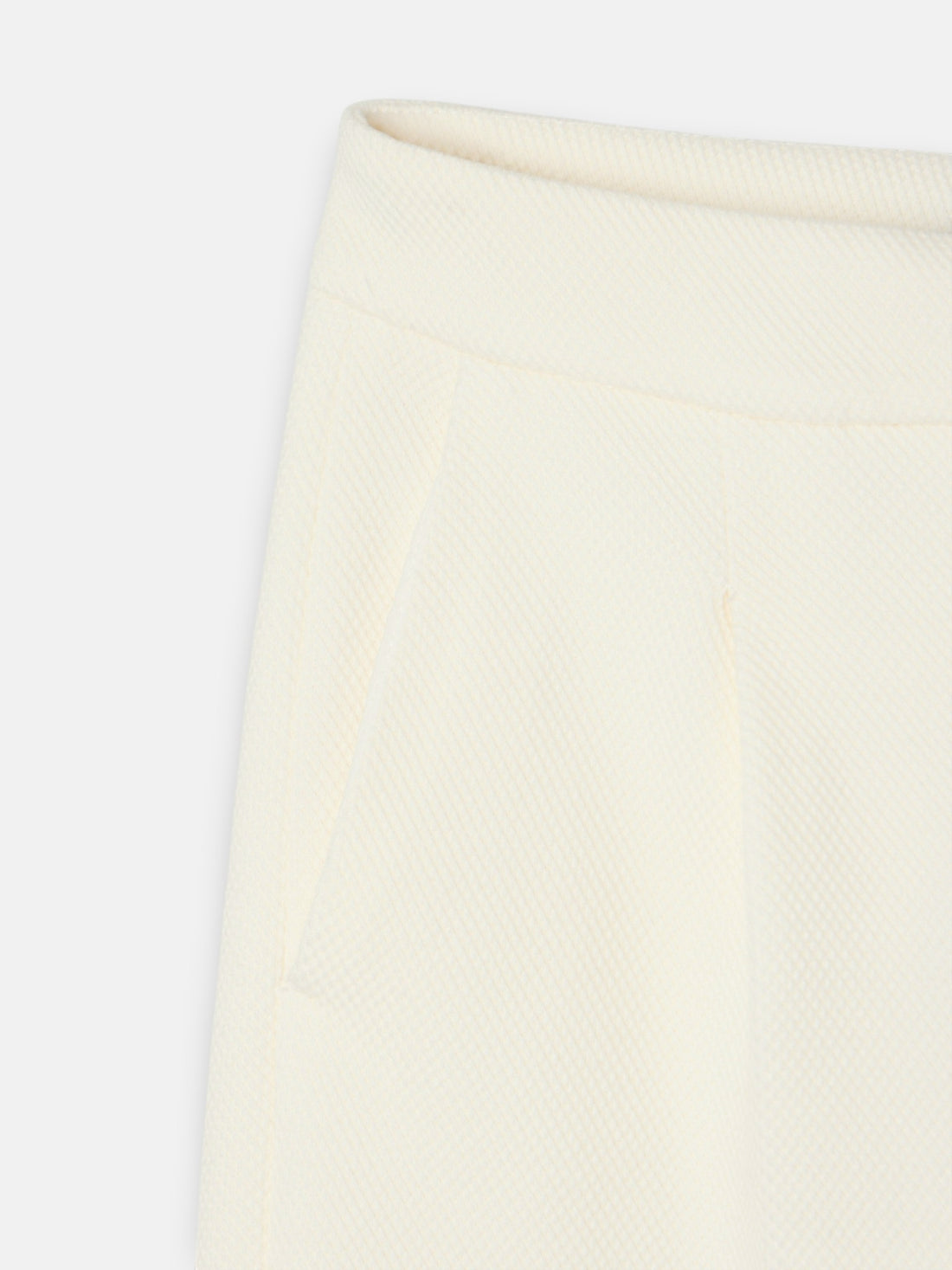 Unique palazzo trousers in raw color