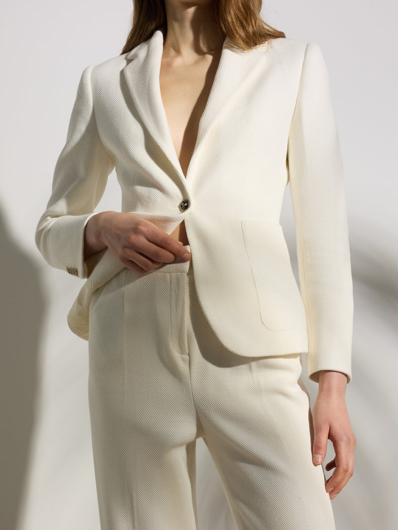 Pantalon unique palazzo crudo