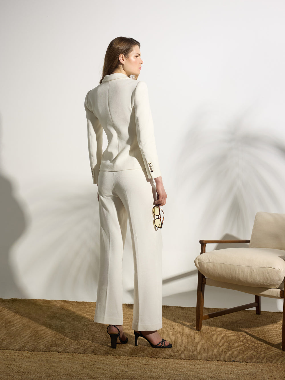 Pantalon palazzo brut unique