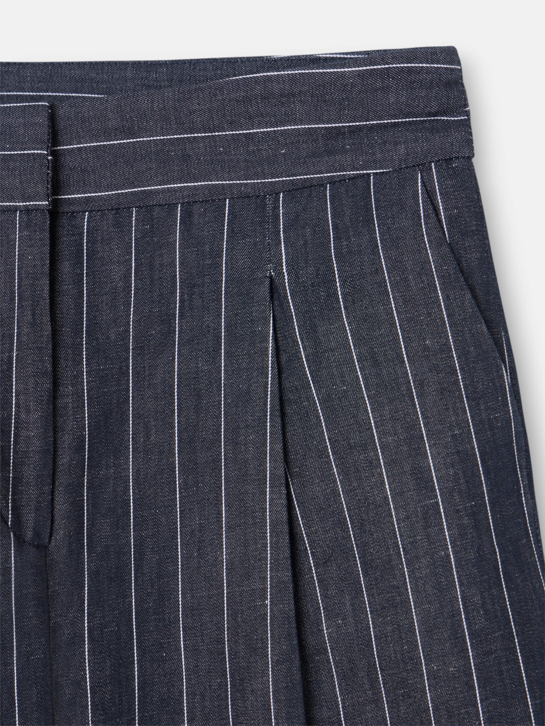 Pantalon unique à rayures diplomatiques gris