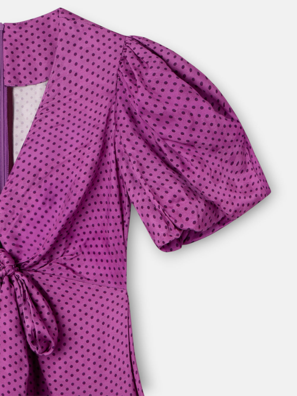 Mono event collection polka dot knot purple