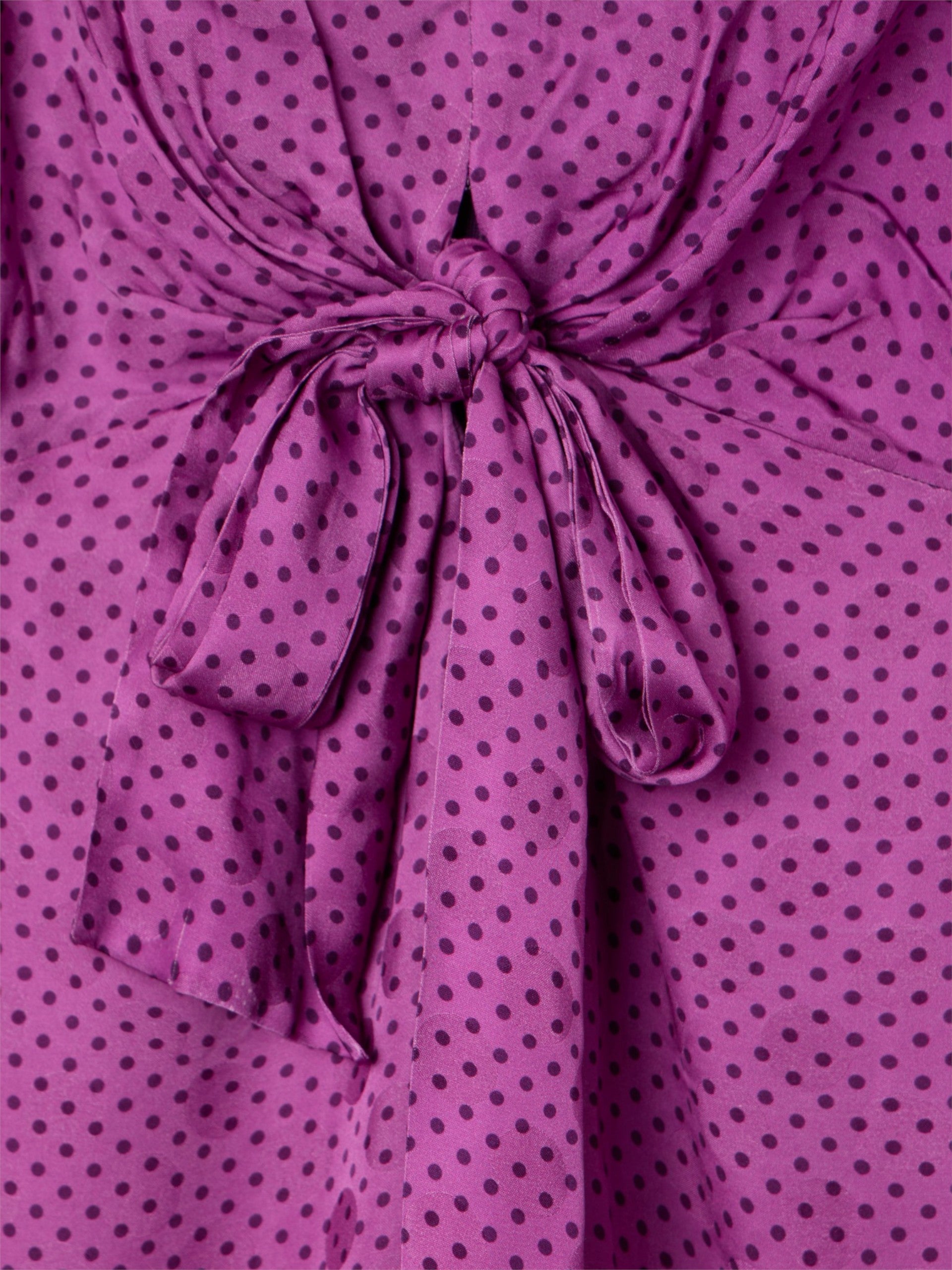 Mono event collection polka dot knot purple