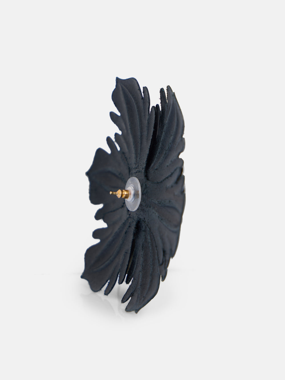 Pendientes velada flor napa bicolor