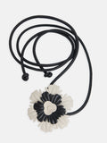 Cinturón velada flores