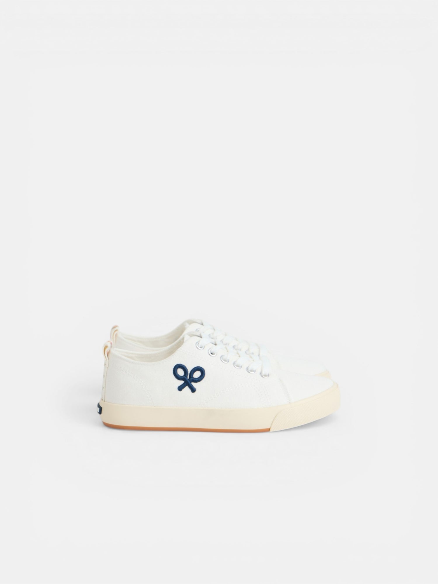 Zapatilla kids clasica lona blanco