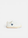 Zapatilla kids clasica lona blanco