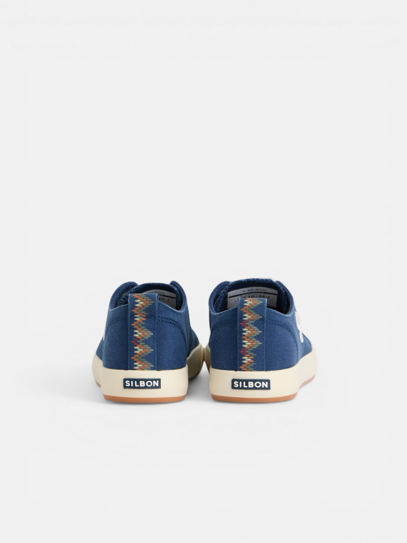 Zapatilla kids clasica lona azul marino
