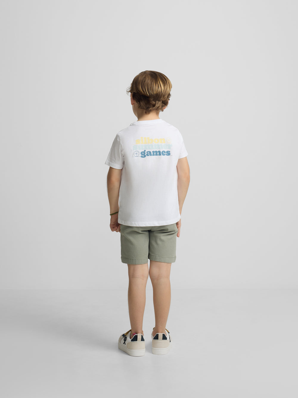 Bermuda kids clasica verde