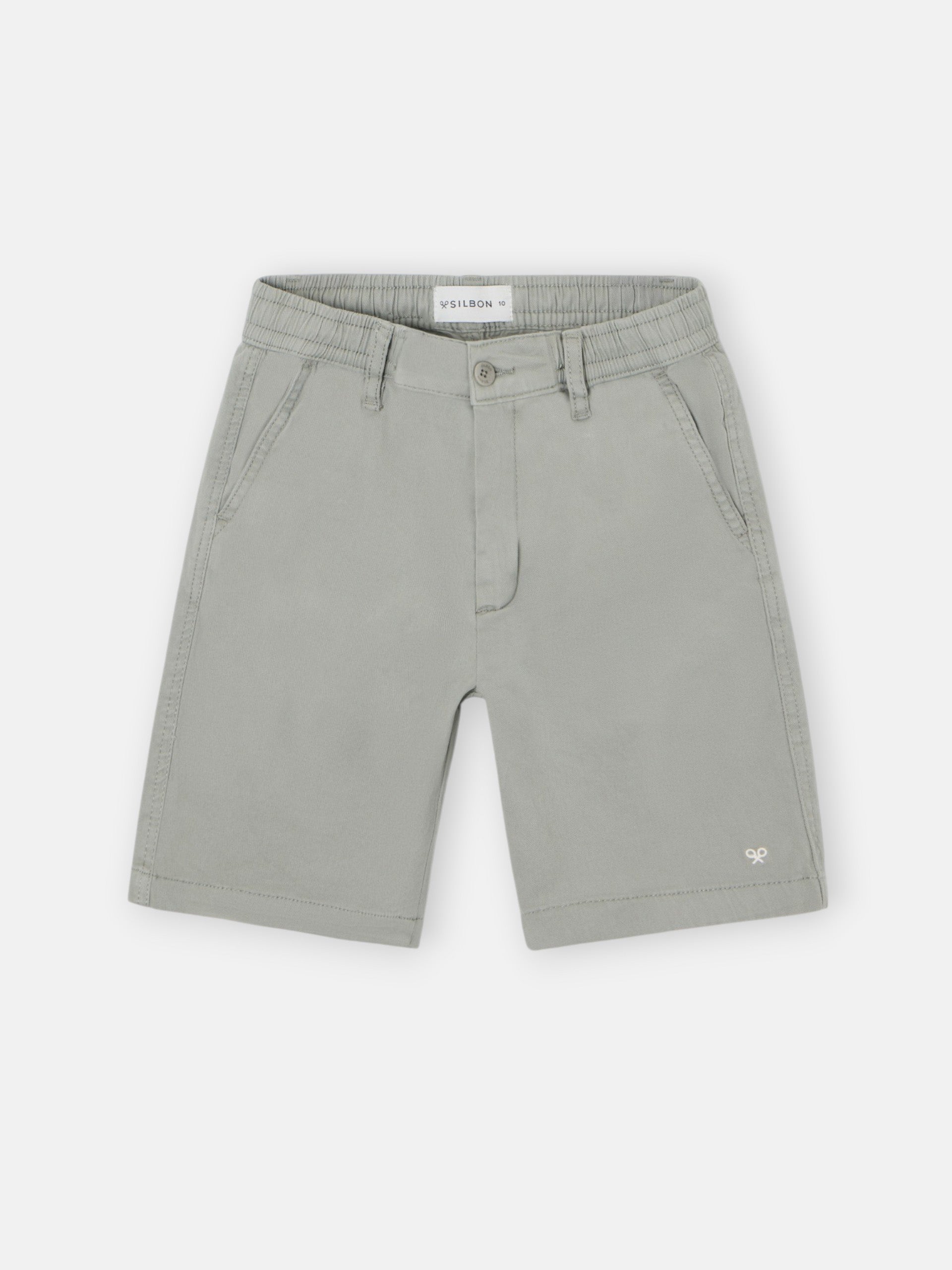 Bermuda enfant sport vert