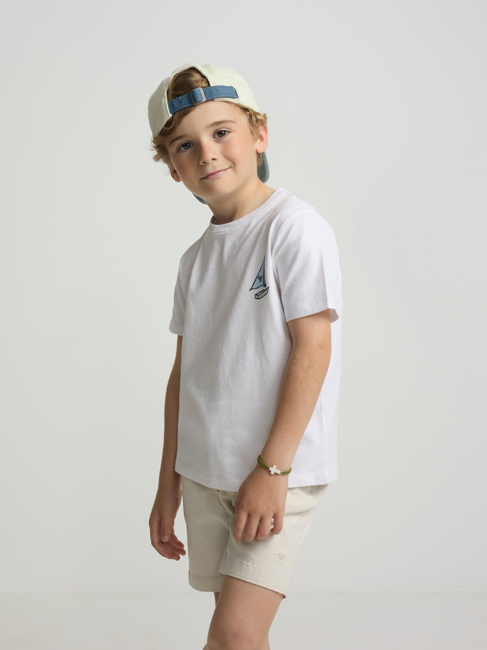 Camiseta kids cote blanco