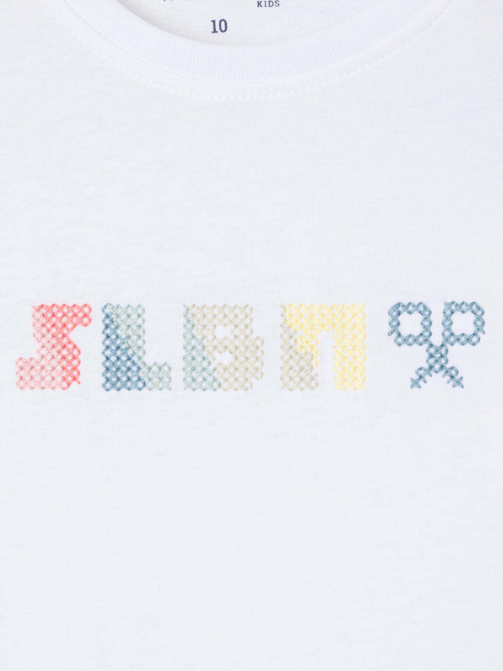 SLBN kids white t-shirt