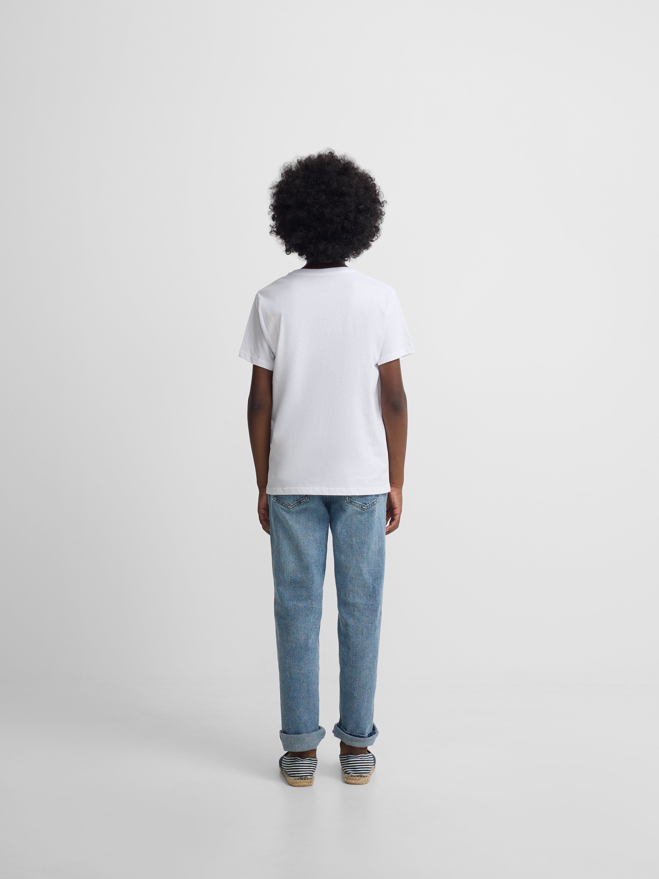 T-shirt blanc SLBN pour enfants