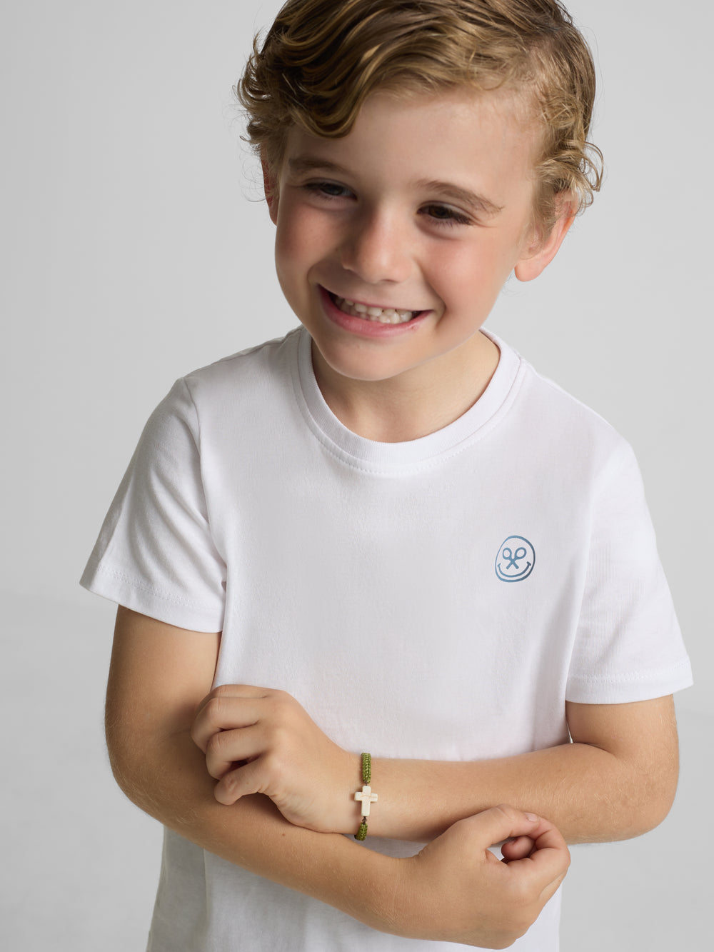 Camiseta kids summer games blanco