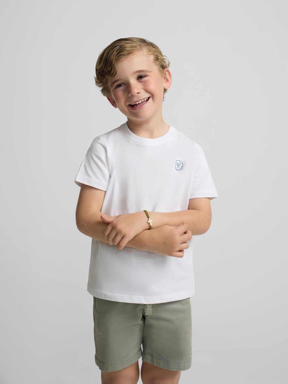 Camiseta kids summer games blanco