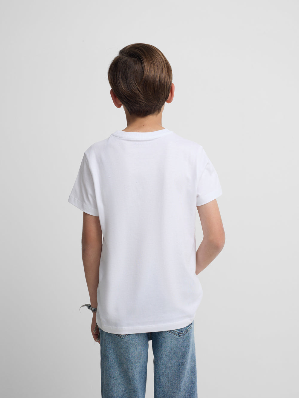 Camisola kids Silbon raquete meia multicolor branco