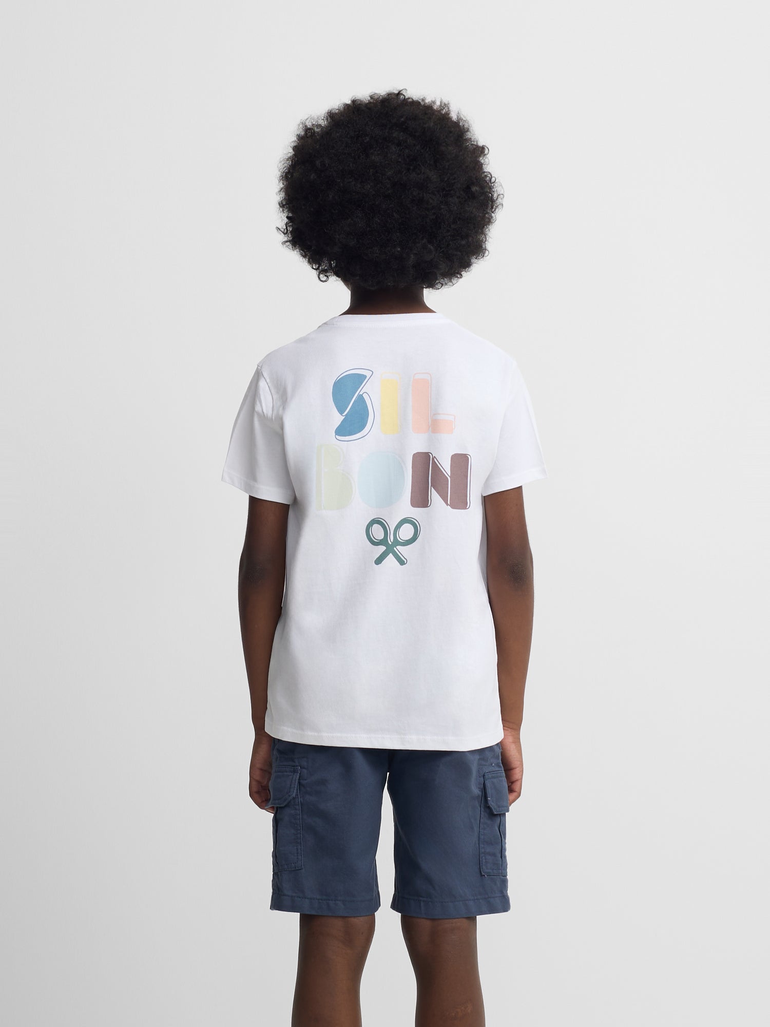 Camiseta kids SB style blanco