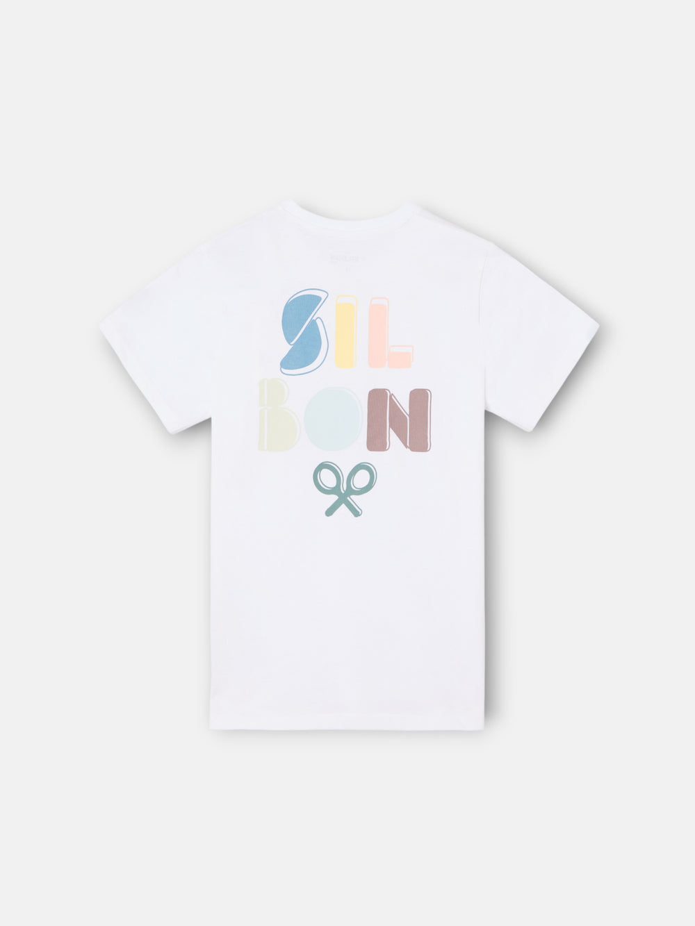 Kids SB style white t-shirt