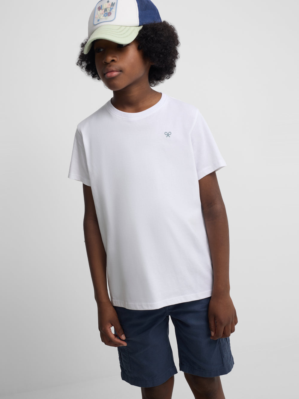 Camiseta kids SB style blanco