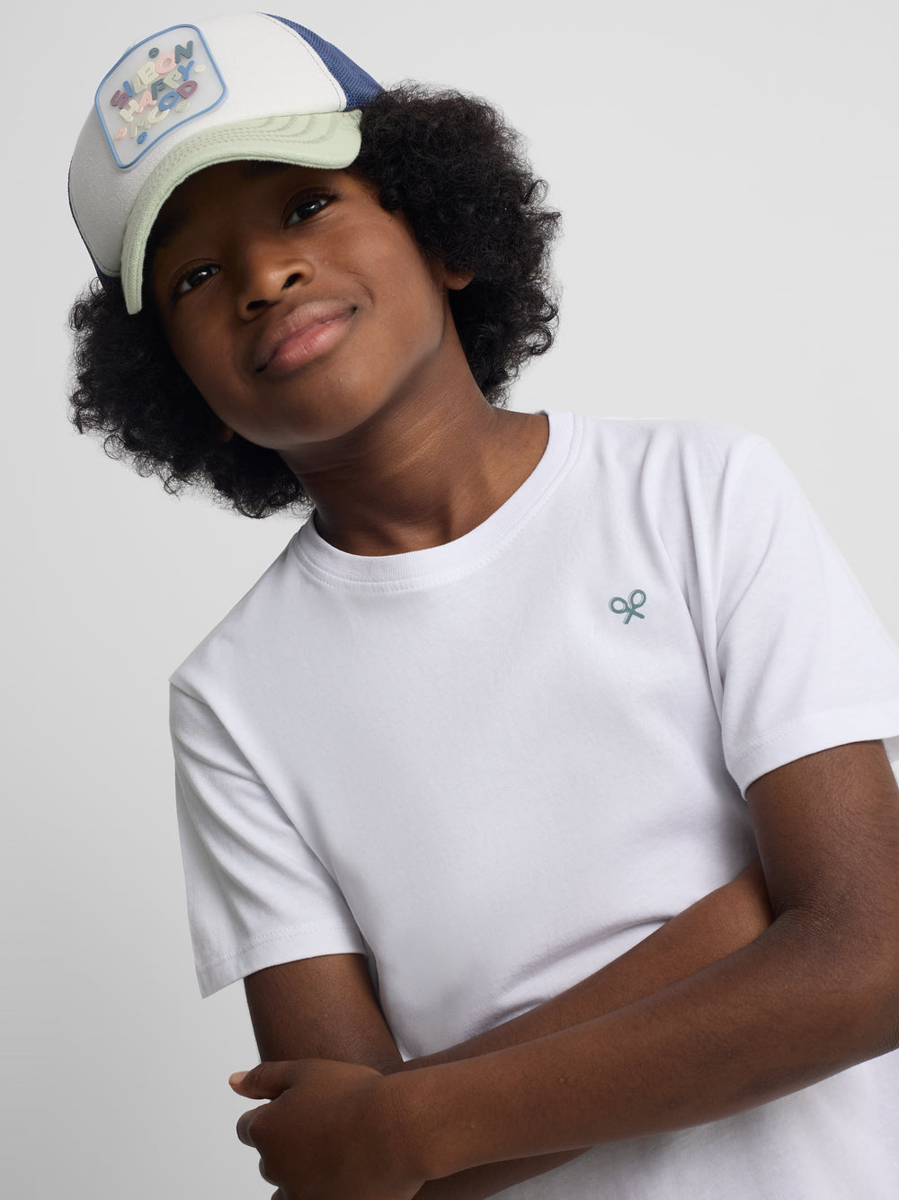 Camiseta kids SB style blanco